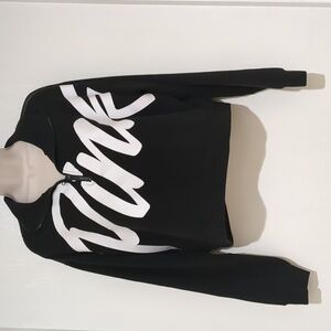 Pink Victoria’s Secret Crop Top 3/4 zip